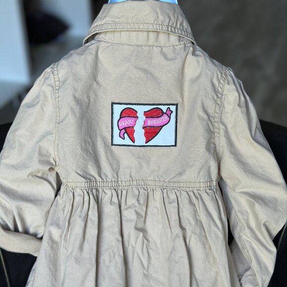 OLD NAVY upcycled kid's jacket 3T/3A - Picture 1 of 3
